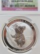 2015 - P Australian Koala 1 Oz.  Silver Coin,  Ngc Gem Uncirculated,  Koala Label Australia photo 3