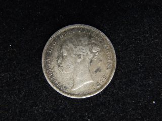 1881 Great Britain Threepence - Silver photo