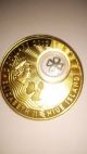 2013 Four Leaf Clover Nieu Island Gold Plated Silver Coin - Bu Proof Australia & Oceania photo 1