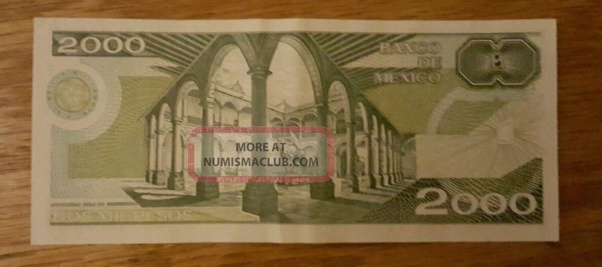 50000 5000 2000 El Banco De Mexico 4 Bills 50000-5000-2000-el-banco-de-mexico-4-bills