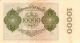 Xxx - Rare German10000 Mark Weimar Inflation Banknote 1922 Nearly Unc Europe photo 1