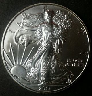 2011 $1 American Silver Eagle Dollar photo