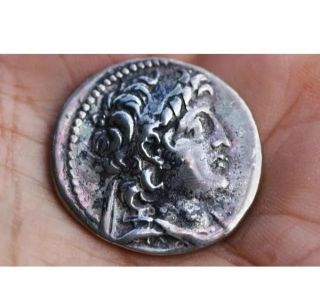 Rare Estate Coin Seleucid Kingdom Demetrius Ii Tetradrachm Tyre Rare Type Greek photo