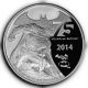 2014 Niue 2 Oz Silver 75 Years Of Batman With Collectible Metal Box And Australia & Oceania photo 2