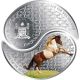 Fiji 2014 2$ Lunar Horse Yin And Yang 1oz Proof Silver Coin Australia & Oceania photo 1