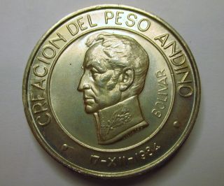 Peru 1 Troy Ounce.  999 Pure Silver Comm.  