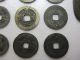 Edo / Old Coin /japanese Antique / Kanei,  Tempo Tsuho /1mon,  4mon (11,  21waves) C13 Asia photo 2