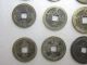 Edo / Old Coin /japanese Antique / Kanei,  Tempo Tsuho /1mon,  4mon (11,  21waves) C13 Asia photo 3