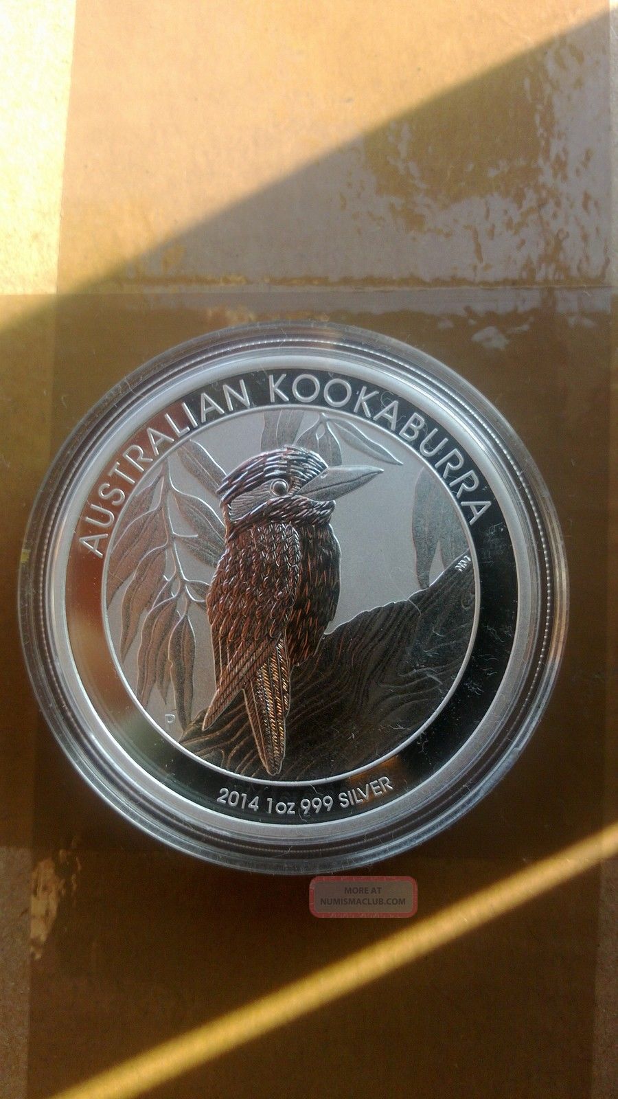 Australia - 2014 - 1 - Kookaburra - 1 - Oz - 999 - Bu - Coin - Pert Australia photo