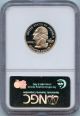 2001 - S Rhode Island Silver Proof State Quarter Ngc Pf69 Ucam - 90 Bright Beauty State Quarters (1999-2008) photo 1