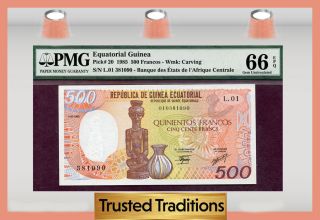 Tt Pk 20 1985 Equatorial Guinea 500 Francs 