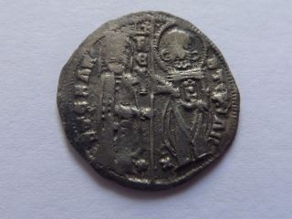 Serbia Srbija King Stefan Uros Ii Milutin 1282 - 1321 A.  D.  Silver Grosso/matapan photo