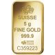 5 Gram Pure.  9999 Gold Mecca Pamp Suisse Bar. Gold photo 1