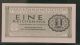 1944 Series One Reichsmark Third Reich Military Payment Certificate Currency Ppq Europe photo 1