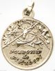 Holy Deer Animal & Hunters Horn Decors - Vintage Medal Pendant To Saint Hubert Exonumia photo 2