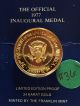 1977 Jimmy Carter Official Inaugural 24 Kt Gold Gem Proof Medal.  41 Oz Gold Exonumia photo 1