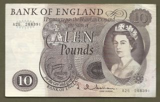 Uk Bank Of England 10 Pound 8391 photo