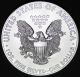 2012 American Eagle Silver Dollar Bu Brilliant Uncirculated Problem - 13333 Silver photo 1