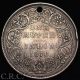 India - British 1 Rupee 1876 Silver Xf Detail India photo 1