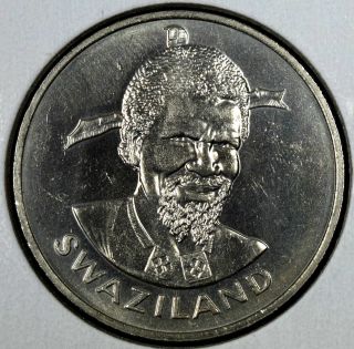 Swaziland Lilangeni,  1976,  F.  A.  O.  Coin photo