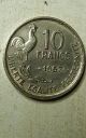 1957 France French 10 Francs Coin France photo 1