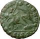 Constantius Ii Ae3 Soldier Spearing Horseman Authentic Ancient Roman Coin Rare Coins: Ancient photo 1