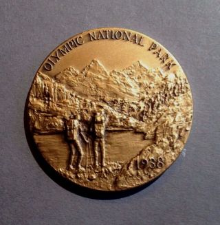 Bronze Olympic National Park Medal photo