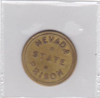 1945 - Nevada State Prison 50 Cent Trade Token photo