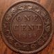 1859 Canada Large Cent Great Penny In Have A Look Coins: Canada photo 1