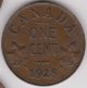 Canada - 1928 One Cent Km 28 Au,  Brown Abt.  Uncirculated,  George V Small 1 Cent Coins: Canada photo 1