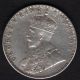 British India - 1912 - George V One Rupee Silver Coin Ex - Rare Date British photo 1
