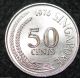 Singapore 50 Cents 1976 Asia World Coin (combine S&h) Bin - 248 Asia photo 1