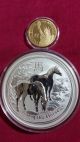 2014 Australia Silver 5 Oz Lunar Series Year Of The Horse Perth In Capsule Australia photo 2