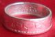 Polished Coin Ring 1 Mark Silver 90 Size 8 Jewelry 1903 Wwi Prussia Km 14 Empire (1871-1918) photo 2