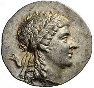 Myrina In Aeolis 155bc Ngc Certified Ms Ancient Silver Greek Tetradrachm Coin photo