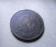 1893 Argentina 1 Un Centavo (capped Liberty Head Left) Bronze Coin South America photo 2