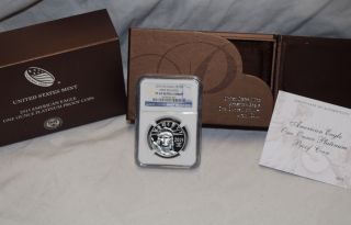2015 W $100 1 Oz Platinum American Eagle Proof Coin Ngc Pf69 First Releases,  Ogp photo