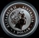 2001 Australia 1 Dollar 999 Silver 1 Oz Chinese Lunar Year Of The Snake Coin Australia photo 1