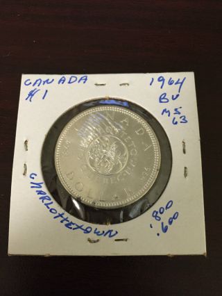 1964 Canada Silver Dollar photo
