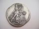 Greek Mythology Sterling Silver Medal Terpsichore Greek Muse Of Dance And Chorus Exonumia photo 1