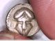 Greek Greece Thrace Mesambria Mesembria Silver Diobol Coin Corinth Helmet Wheel Coins: Ancient photo 8
