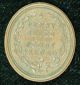 Civil War Token - Benjamin Franklin - Penny Saved Is A Penny Earned Exonumia photo 1