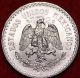 Uncirculated 1943 Mexico Un Peso Silver Foreign Coin S/h Mexico photo 1