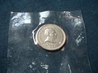 1953 Uruguay 5 Centesimos Coin photo
