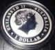 2016 Gem Bu 1 Oz Australian Silver Koala Coin - 1 Troy Oz 999 Silver Australia photo 2