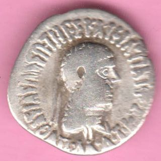 Ancient - Indo Greek - King Apoliodotus ' S Pic - Drachm - Rarest Silver Coin - 25 photo