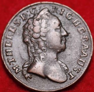 1761 Austria Ein Kreuzer Foreign Coin S/h photo