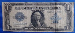 Fr.  238 1923 $1 Silver Certificate One Dollar Us Paper Money photo