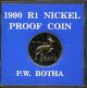 South Africa 1990 Proof One Rand P.  W.  Botha W/ Case - Wfc Jn131 Africa photo 1