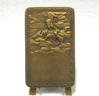 Jesus Christ / Art Bronze Medal photo